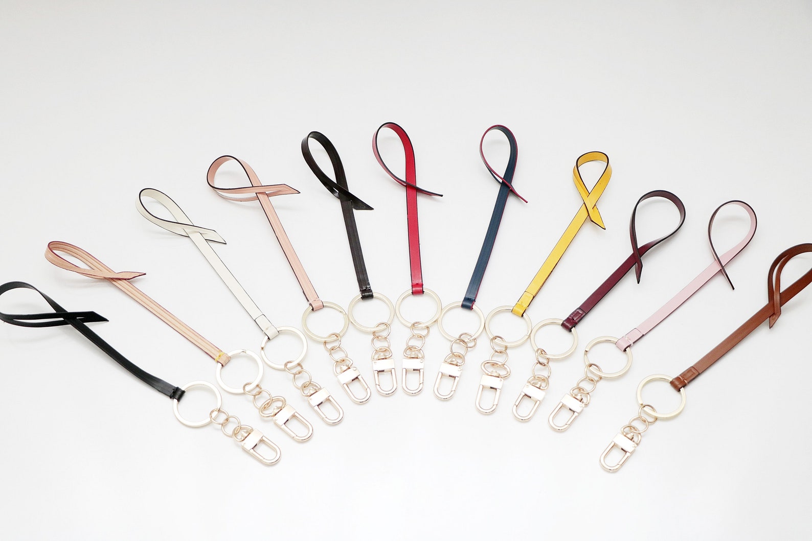 Louis Vuitton Keychain LV Artsy Mm Azur Charm LV Leather Key Etsy