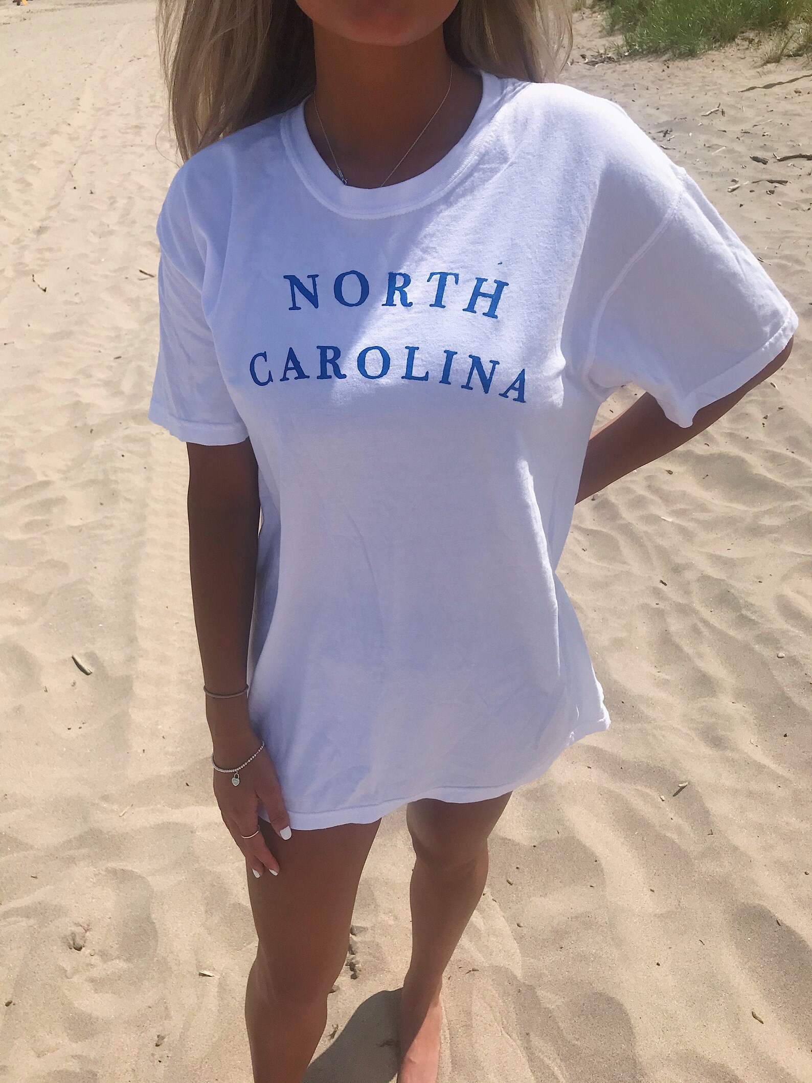 NORTH CAROLINA Tee White Etsy