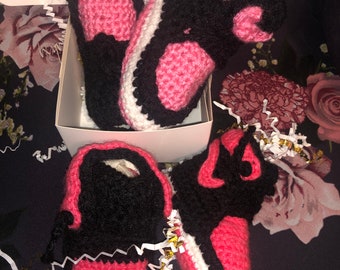 baby girl with jordans