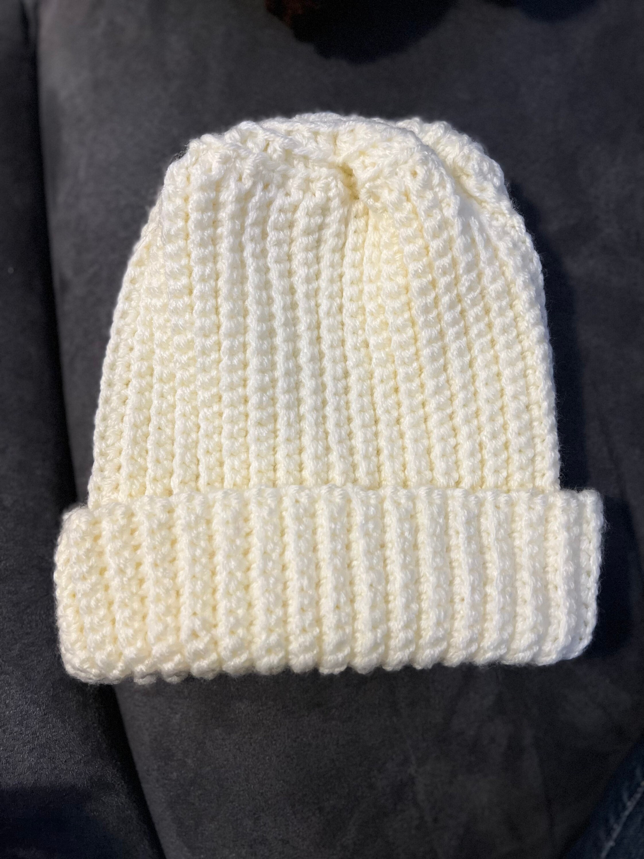 Slouchy Cream Beanie! - Etsy