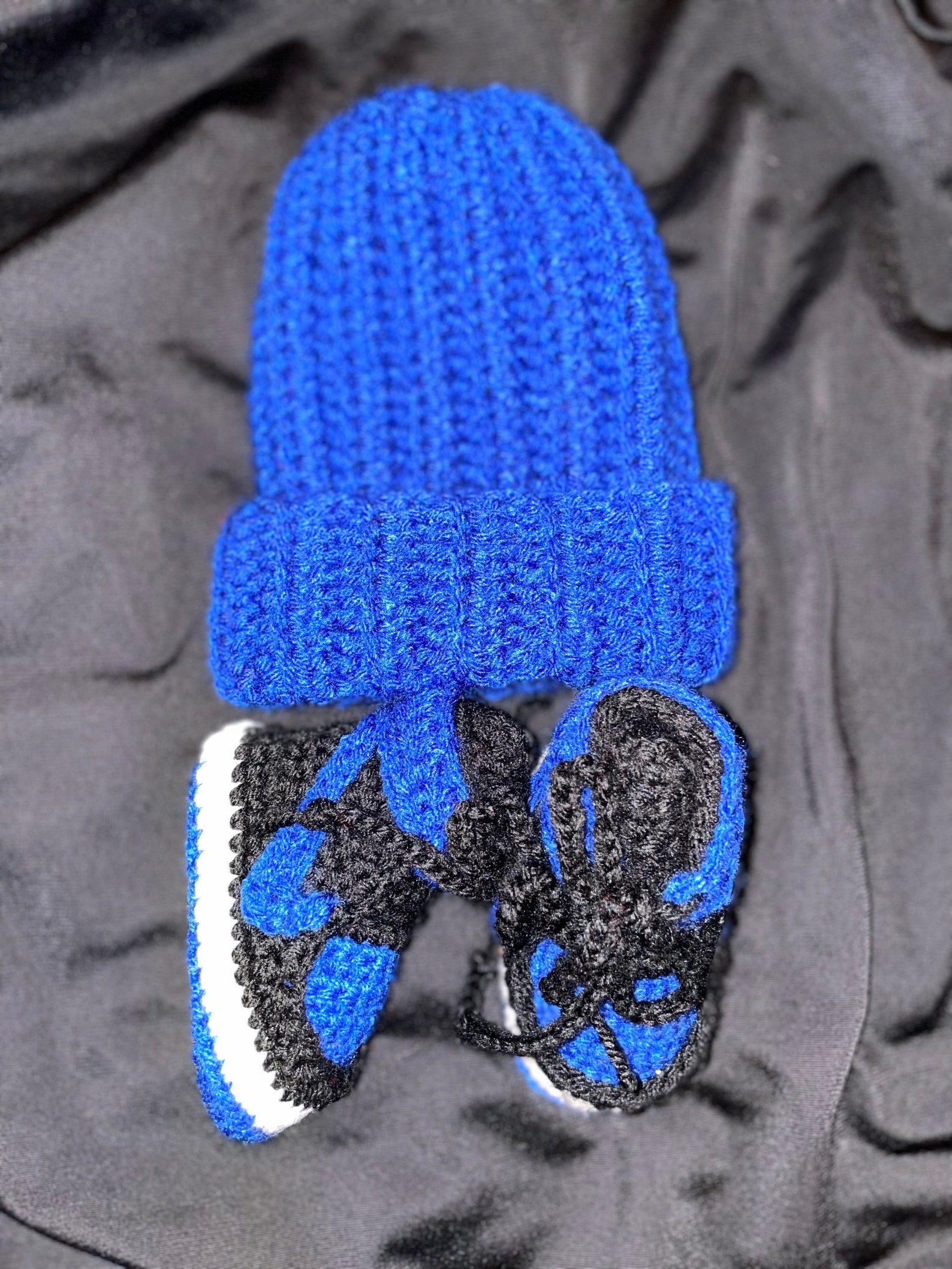 jordan blue beanie