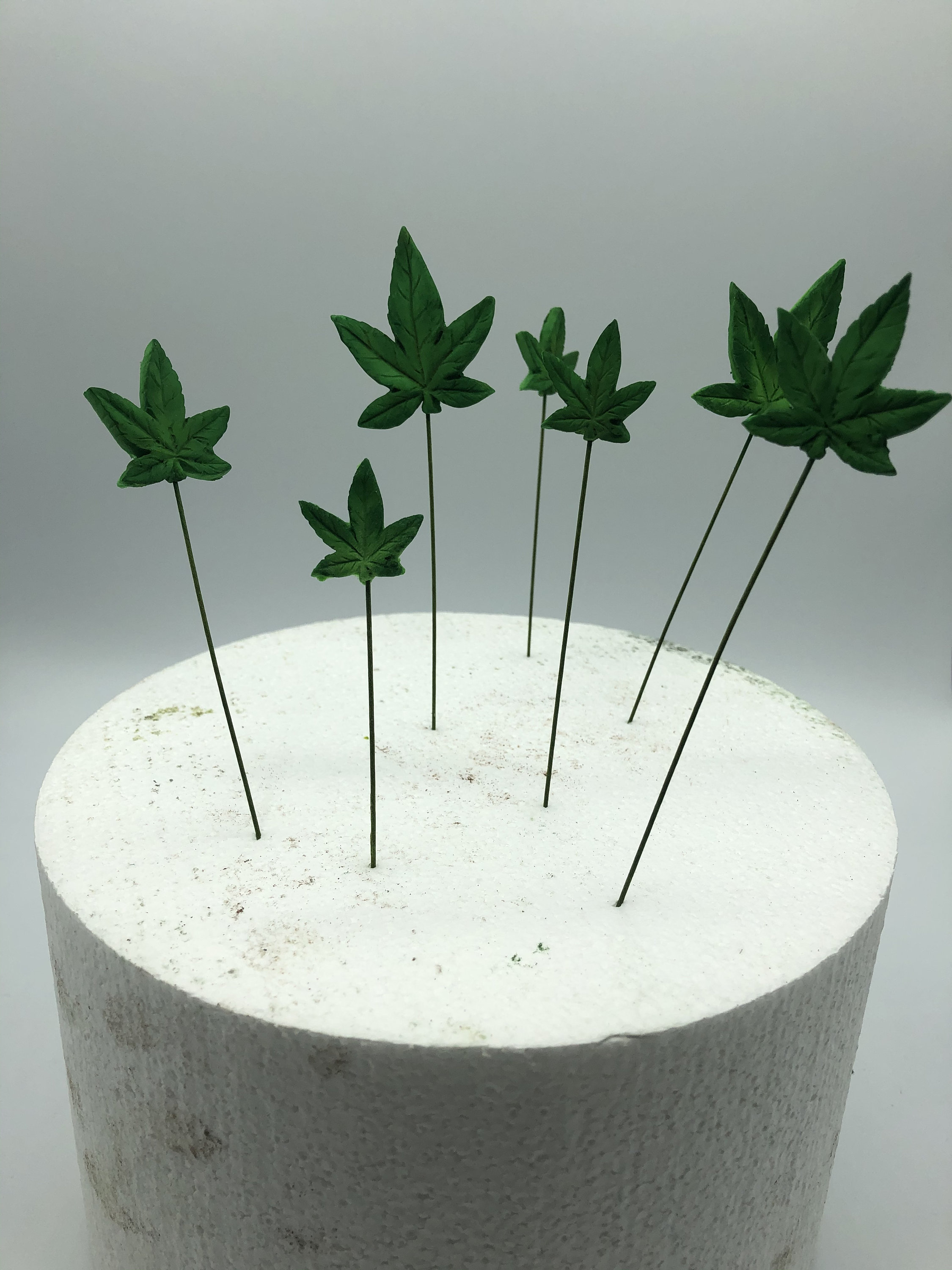 Weed Topper Weed Stick Weed Cake Decoration Cannabis Etsy