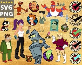 Download Free Futurama Svg Etsy SVG Cut Files