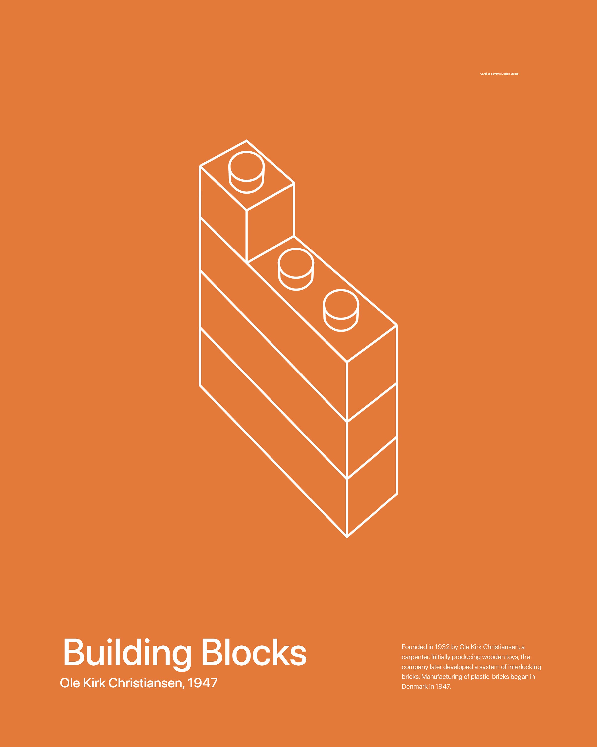 Downloadable Minimalist Printable Art, Modern Building Block Poster ...