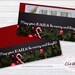 Christmas Gift Envelope for Nail Polish Strips - Nails Merry and Bright - Red - (2 PDF files included) ---INSTANT Digital Download--- 