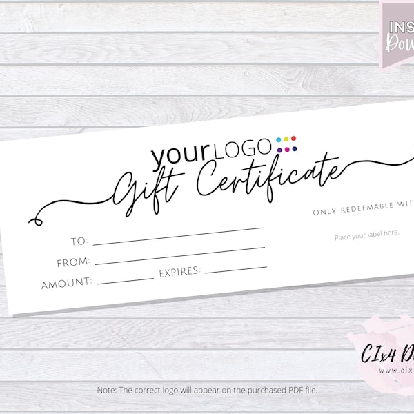 Color Street Gift Certificates | Printable | NOT Personalized | ---INSTANT Digital Download---