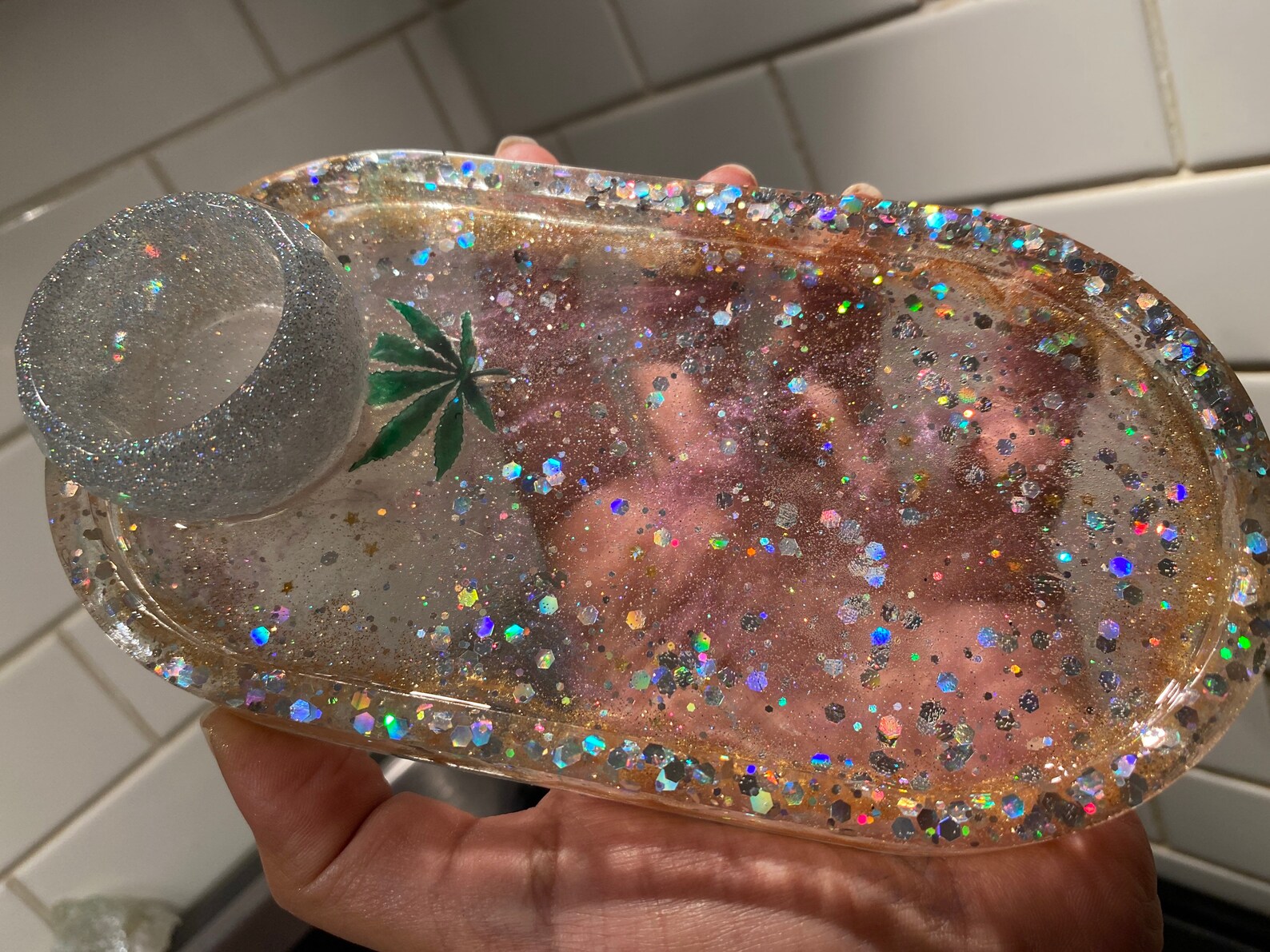 Resin Rolling Tray 420 goods cannabis tray canna four Etsy