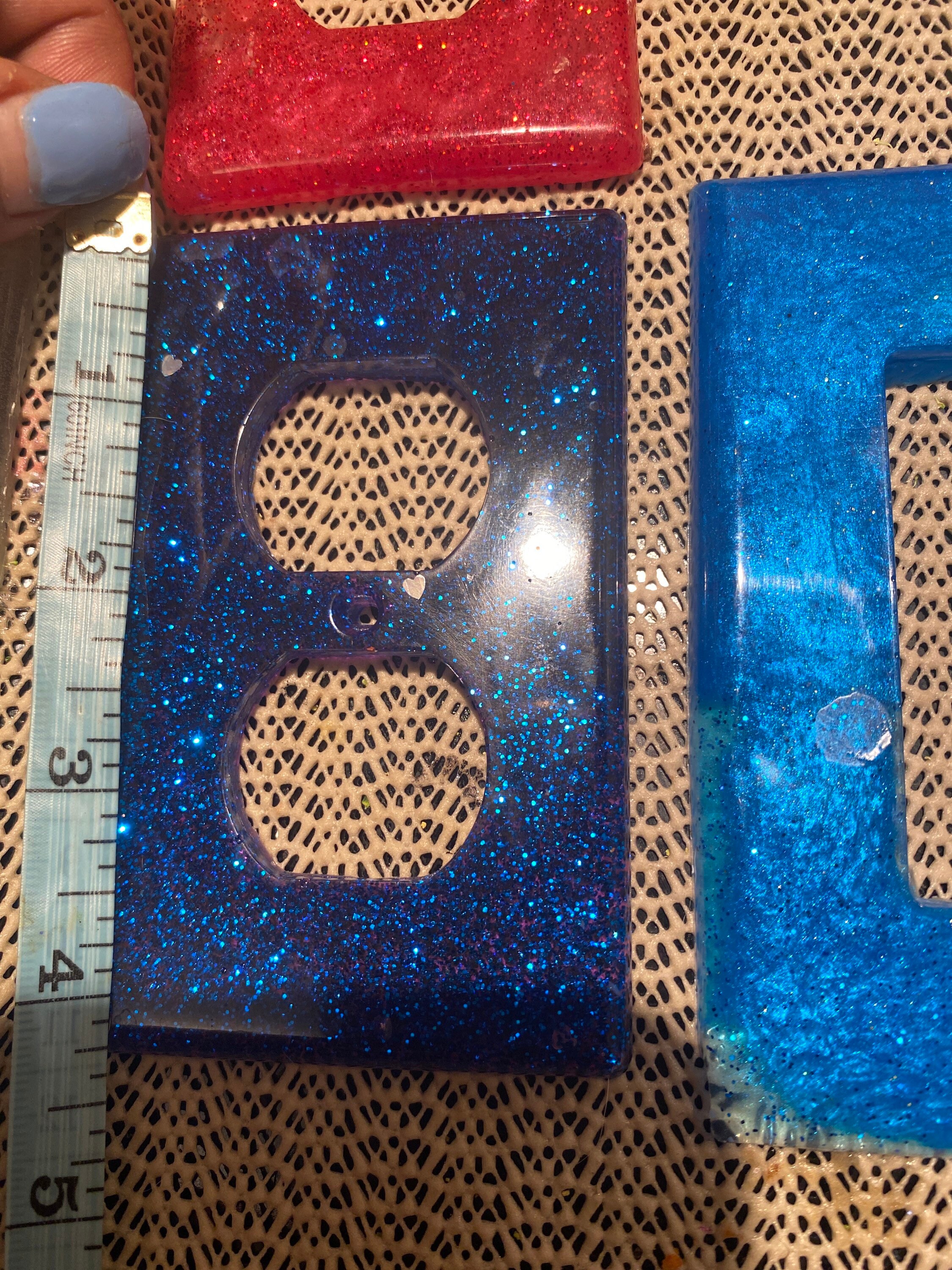 Resin electrical unit covers electrical outlet fancy covers Etsy