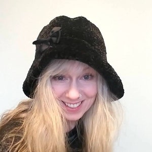 Crochet Pattern: Petasus Floppy Brim Hat (child and adult sizes)