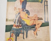 1959 Vintage Pepsi-Cola Ad LIFE magazine