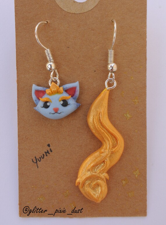 only commission! Nami inspired fanart LOL earrings