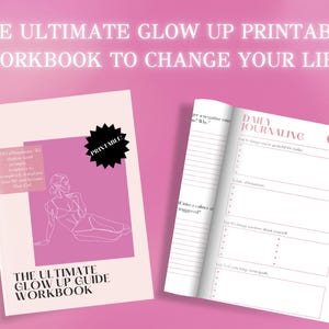 Glow up Guide Printable Workbook | Self-care Journal (A4 Format) - Etsy