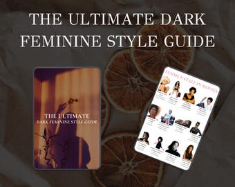 Mörk feminin stilguide | Femme Fatale e-bok (120 sidor)