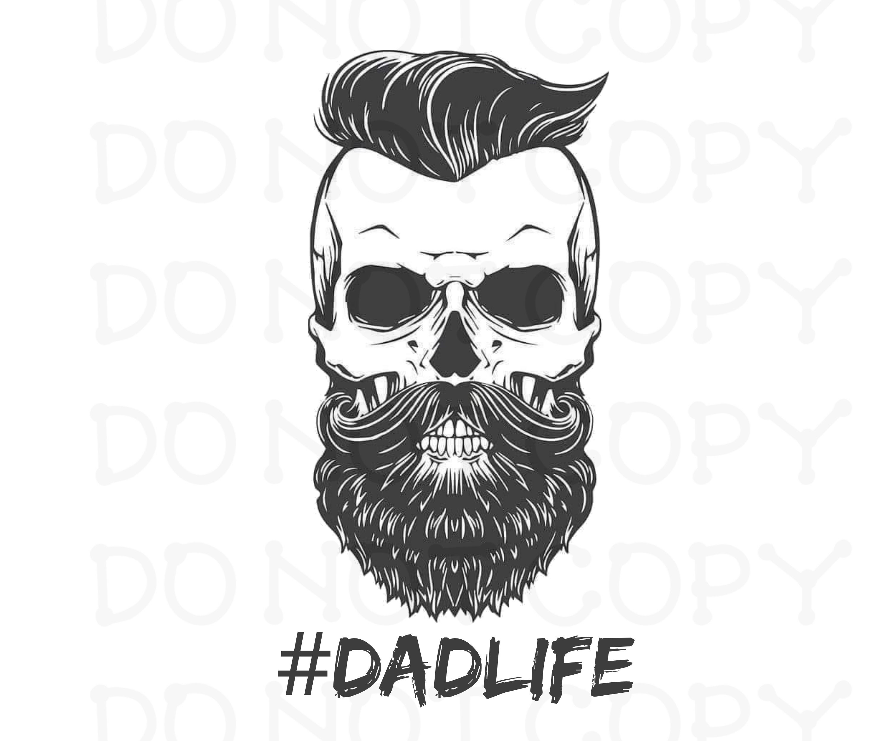 Download Dadlife Father S Day Skull Dad Digital Download Etsy