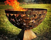 Modern Metal Handmade Garden Fire Pit Garden Yard Art