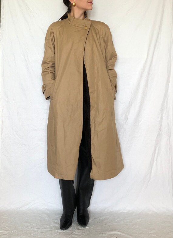 Vintage trench coat warm coat classic size L Gem