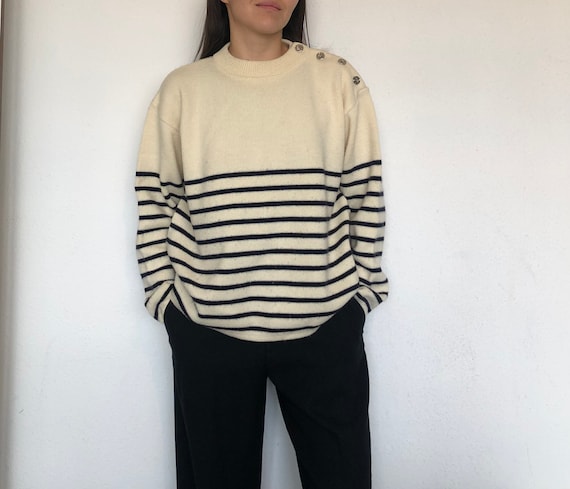 Vintage striped jumper deals