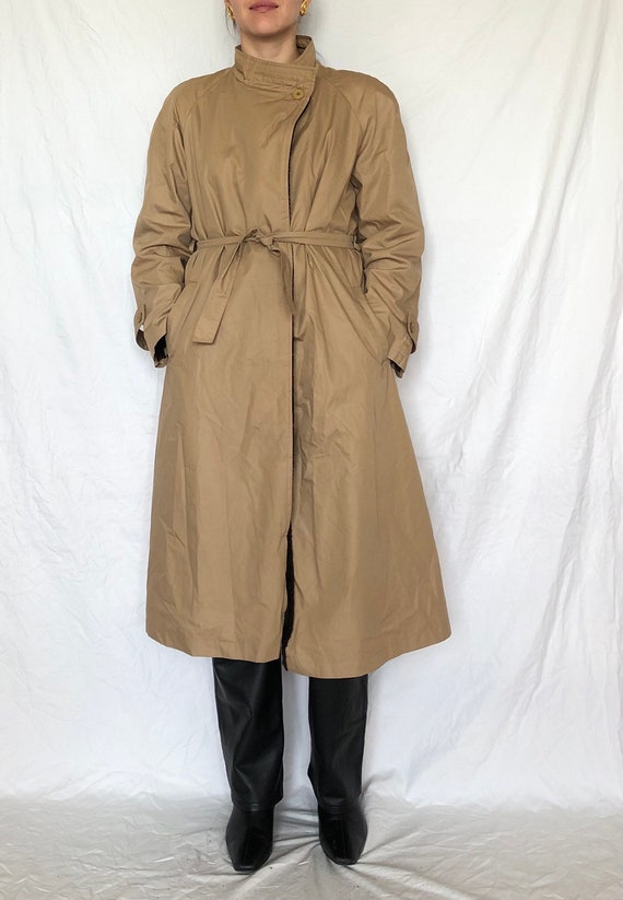 Vintage trench coat warm coat classic size L Gem