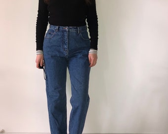 Vintage denim pants Brooks jeans blue denim Size M