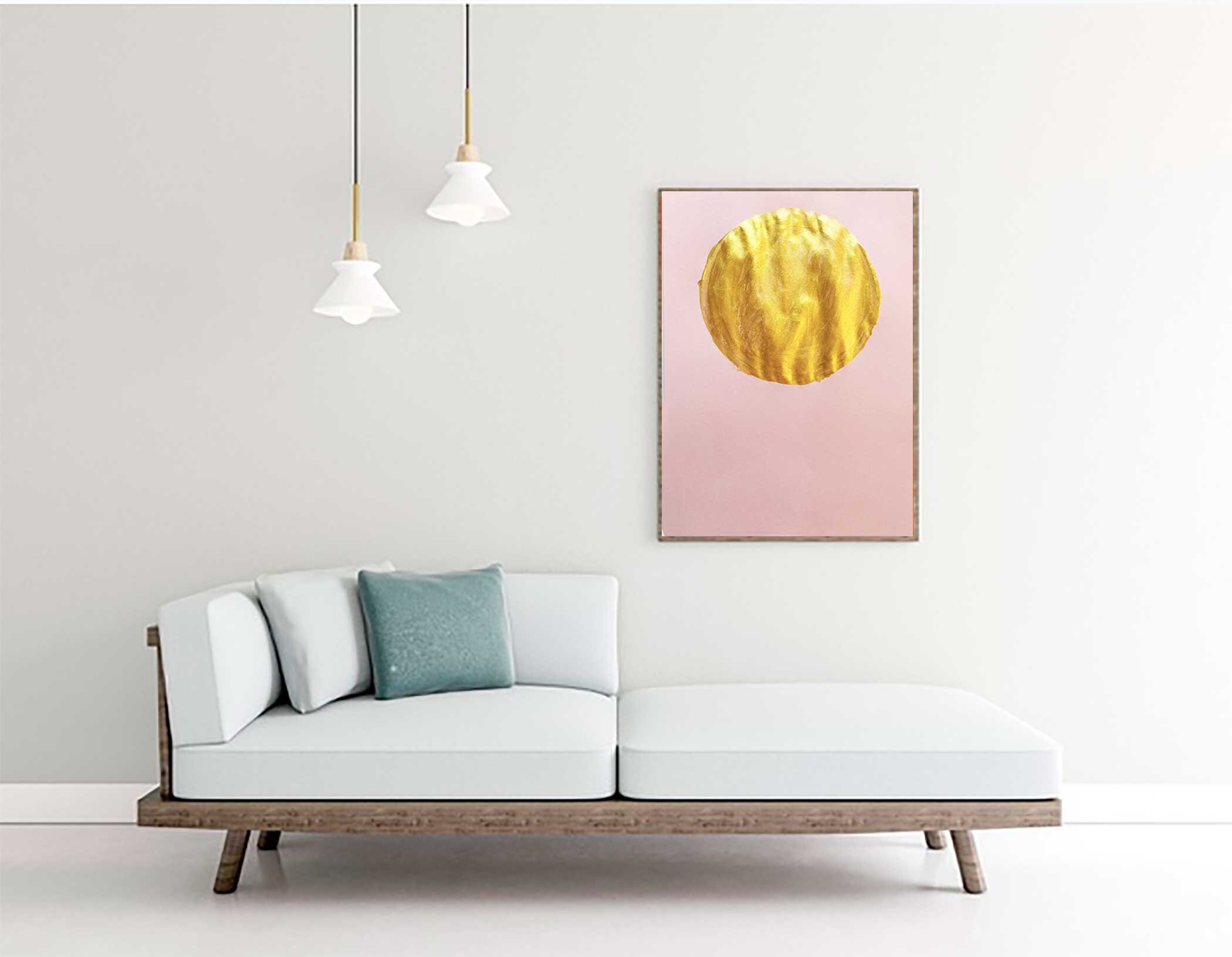 MidCentury art Handprinted Original Wall art 250x350mm Etsy