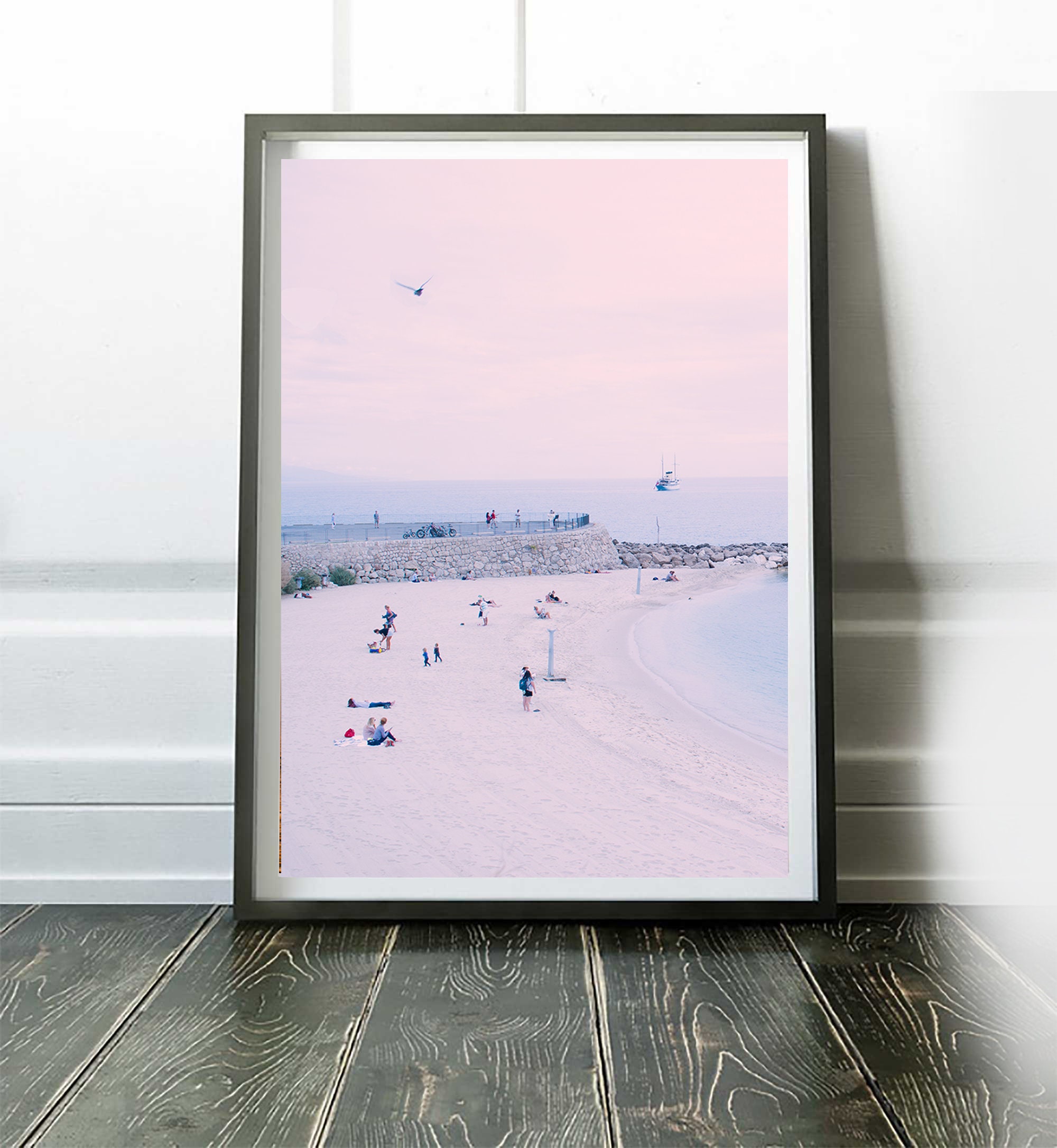 Coastal Beach Art Print Coastal Decor Original Art Print Etsy