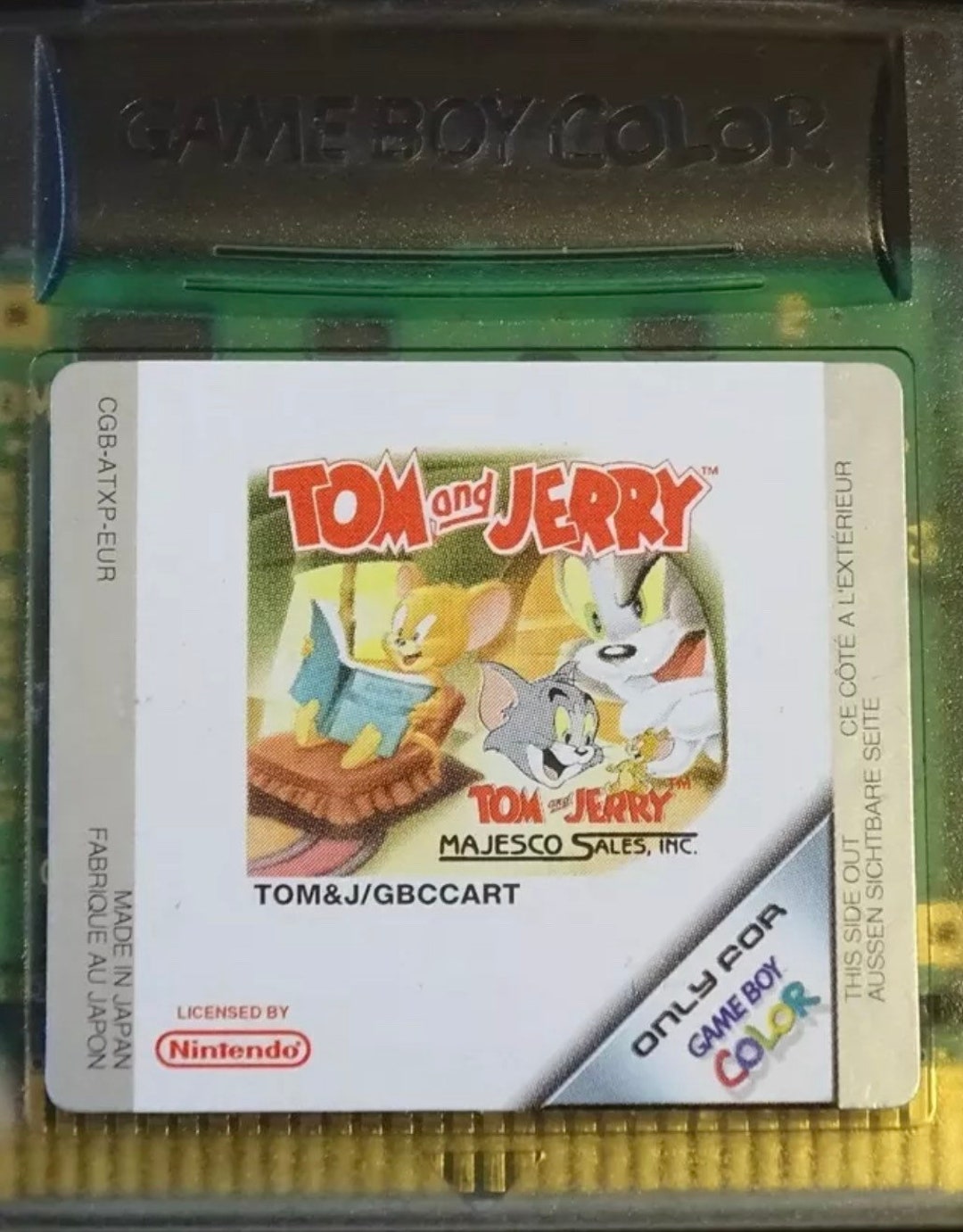Tom & Jerry for Nintendo Gameboy Color Genuine Game Etsy
