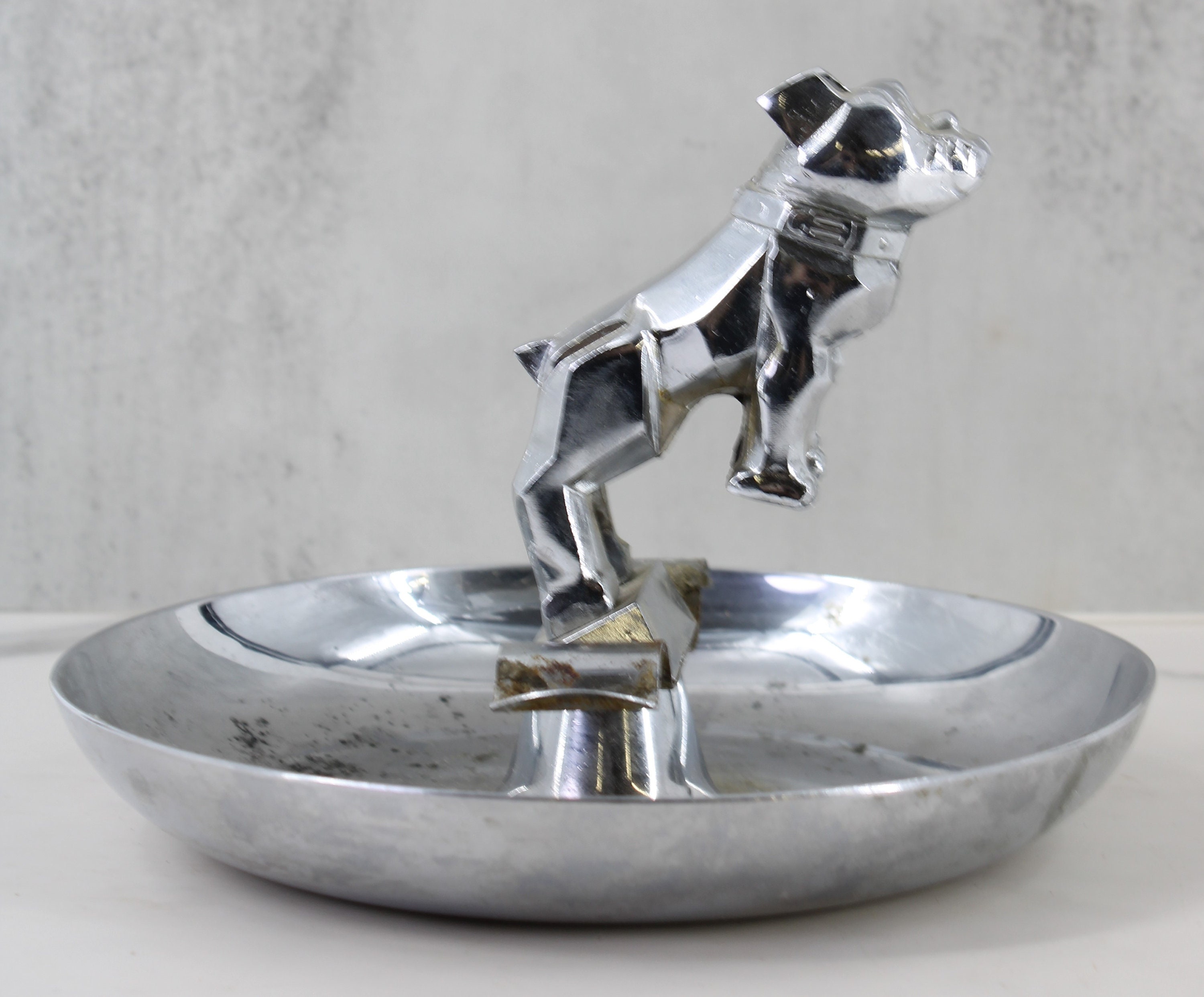 1970’s MACK マック トラック ブルドッグ ビンテージ 灰皿 鉄製 犬 Yahoo!オークション - 1970's MACK マックトラック ブルドッグ
