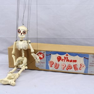 Vintage Pelham Skeleton Puppet