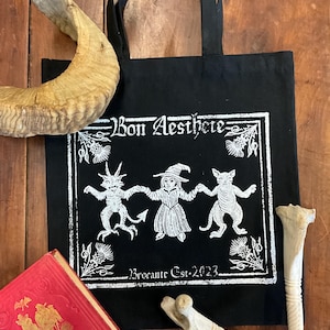 Bon Aesthete Sabbat Tote, Witches Dance