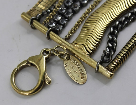 Iosselliani Italian Fashion Bracelet, Multi Stran… - image 4