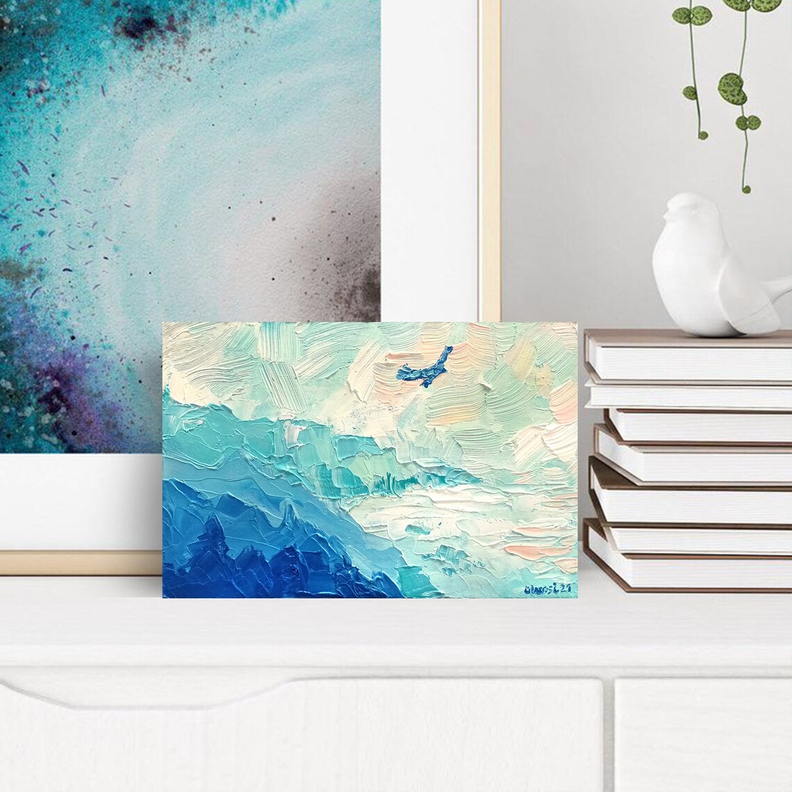 Big Sur Painting ORIGINAL ART California Beach Wall Art Etsy