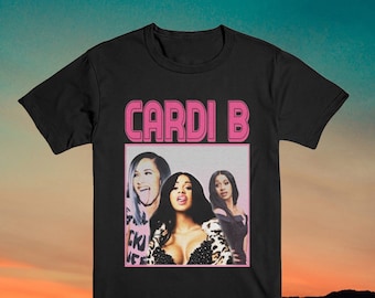 Cardi B T Shirt Bottzilla Vintage Style 90S Inspired Classic T-Shirt Homage