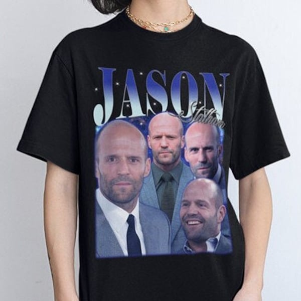 Limited Jason Statham Vintage Shirt Homage Retro Tees Jason Statham 90s Sweater Shirt Gift