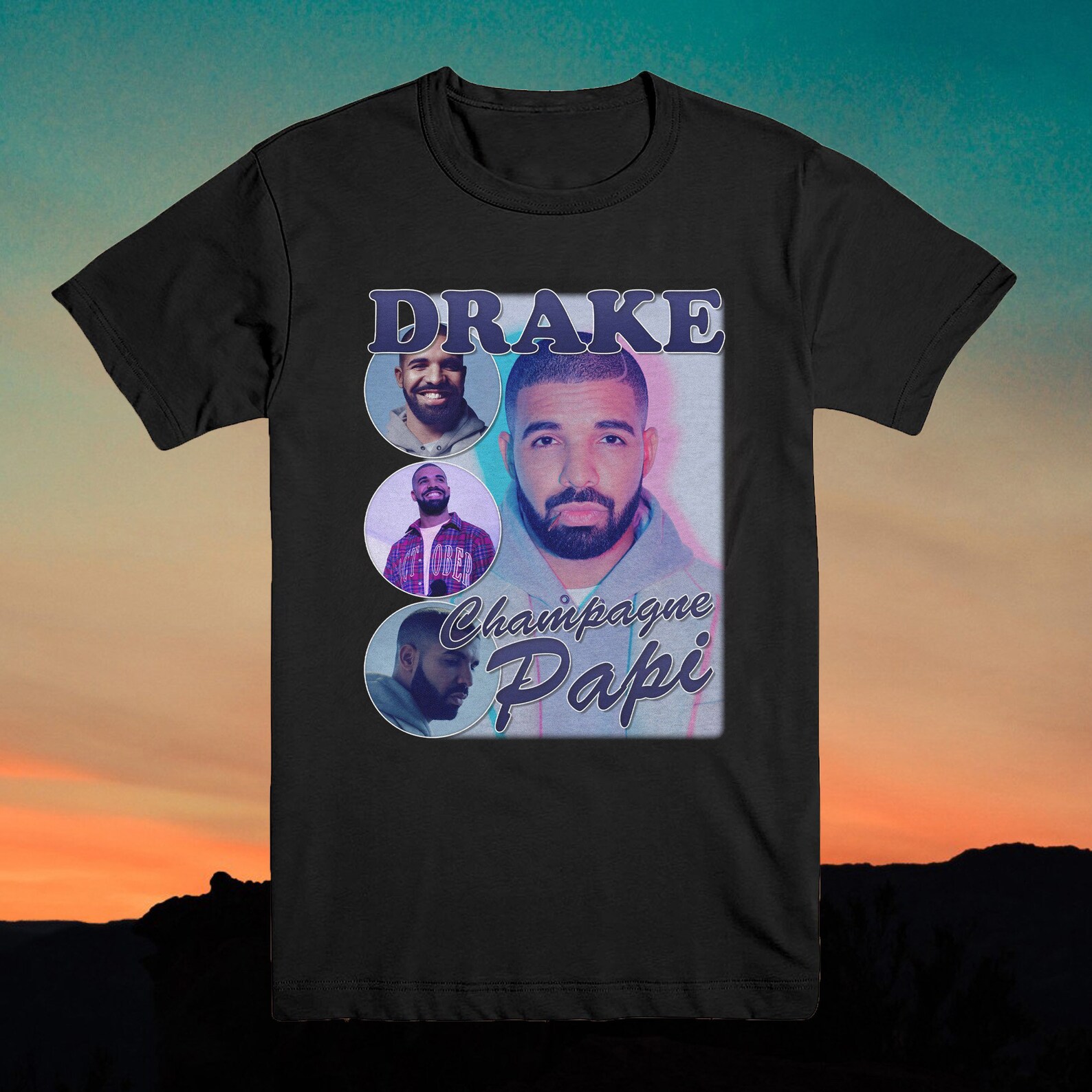 Drake Champagne T Shirt Vintage 90S DESIGN THROWBACK T-shirt - Etsy