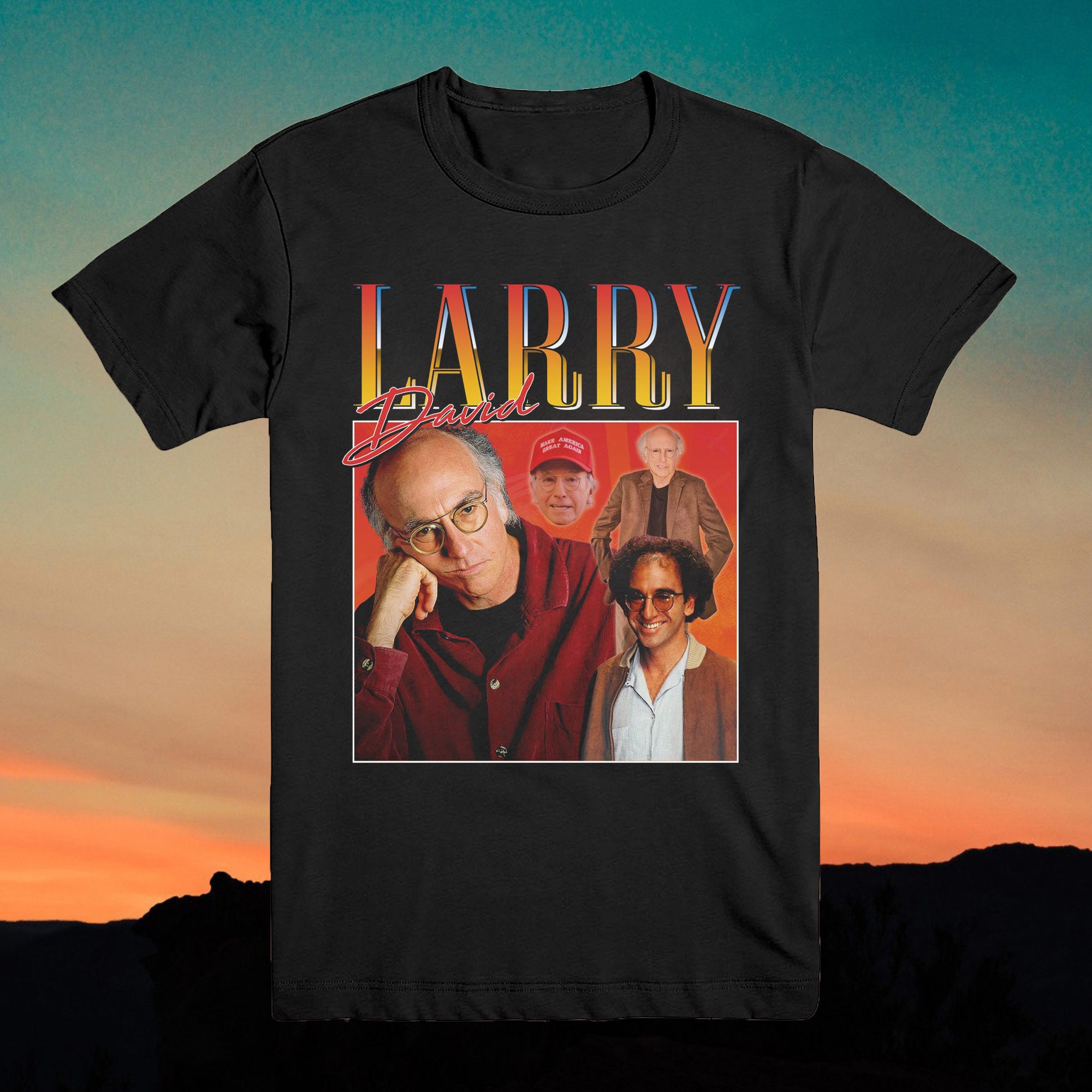 Larry David Shirt Vintage Tshirt Top Shirt Retro Etsy
