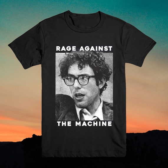 Bernie Sanders Vintage T Shirt RATM T-shirt Homage Throwback Black 