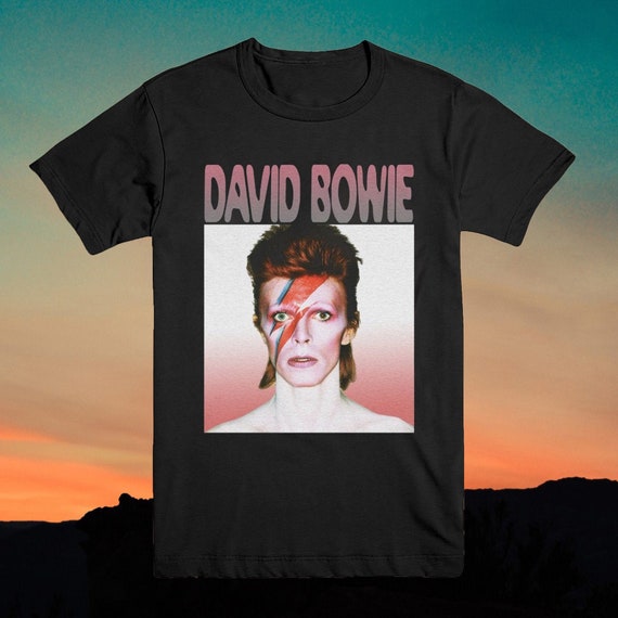David bowie 2025 t shirt etsy