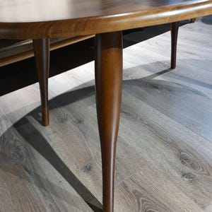 Coffee Table, Walnut Coffee Table, Oval Coffee Table, Ellipse Coffee Table, Coffee Table Walnut, Solid Walnut Coffee Table, Coffee Table Oval, Coffee Table Ellipse, Wood Coffee Table, Wooden Coffee Table, Ructic Coffee Table, Mid Century Coffee Table, Scandinavian Coffee Table