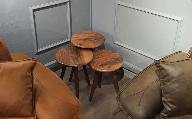 Wood Nesting Table