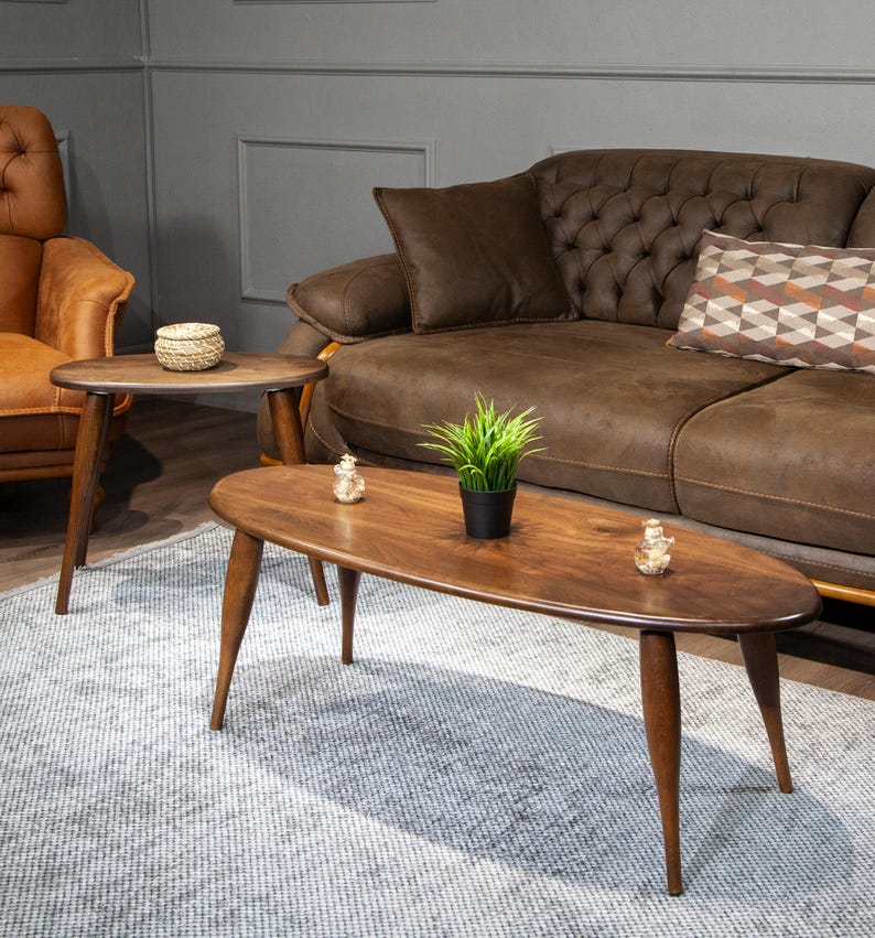 Coffee Table, Walnut Coffee Table, Oval Coffee Table, Ellipse Coffee Table, Coffee Table Walnut, Solid Walnut Coffee Table, Coffee Table Oval, Coffee Table Ellipse, Wood Coffee Table, Wooden Coffee Table, Ructic Coffee Table, Mid Century Coffee Table, Scandinavian Coffee Table
