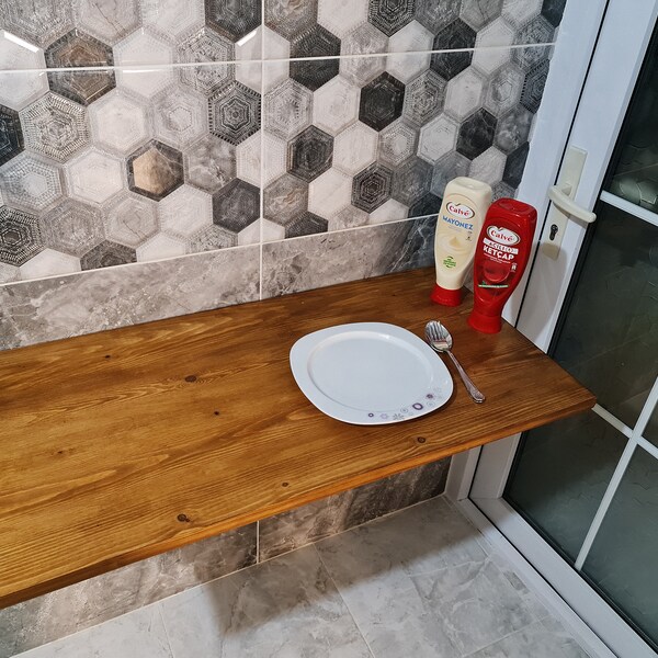 Floating Bar Table Etsy