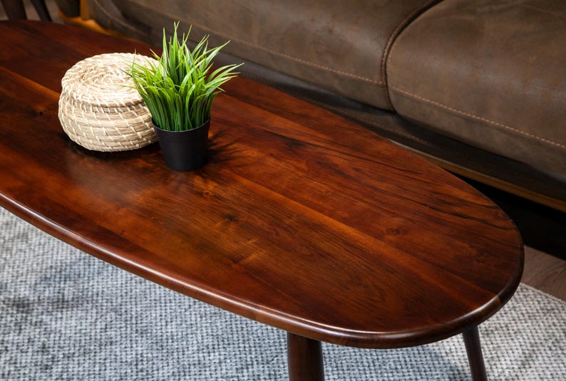 Coffee Table, Walnut Coffee Table, Oval Coffee Table, Ellipse Coffee Table, Coffee Table Walnut, Solid Walnut Coffee Table, Coffee Table Oval, Coffee Table Ellipse, Wood Coffee Table, Wooden Coffee Table, Ructic Coffee Table, Mid Century Coffee Table, Scandinavian Coffee Table