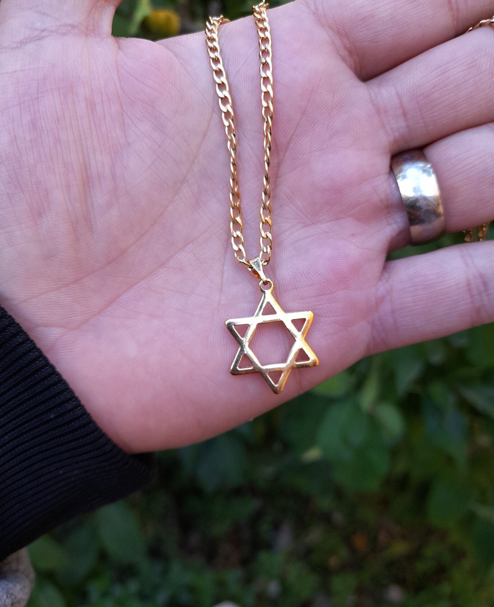 Jewish Star NecklaceGold Jewish Star NecklaceStar of David Etsy