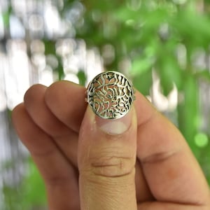 Shema Israel Ring, Prayer Ring, Fine Jewelry Gift, Antique Hebrew Writing Ring, 925 Sterling Silver