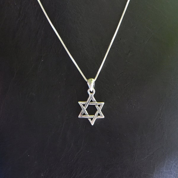 Jewish Star Necklace Etsy