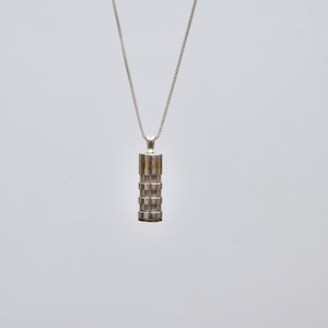 Mezuzah Necklace Mezuzah Pendant Greeting Pendant 9K Gold - Etsy