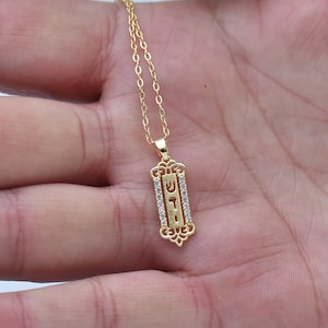 Gold Mezuzah Necklace-Mezuzah Pendant-Biblical Necklace-Hebrew Necklace-Jewish jewel-Kabbalistic Necklace-Bar Mitzvah Gift-Bat Mitzvah Gift