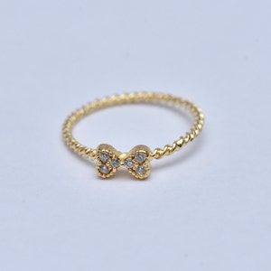 Dainty Butterfly Ring, Gold Ring, Dainty Gold Ring, Simple Diamond Ring, Butterfly Ring, Animal Ring,Gold Filled Ring, Gift for Her