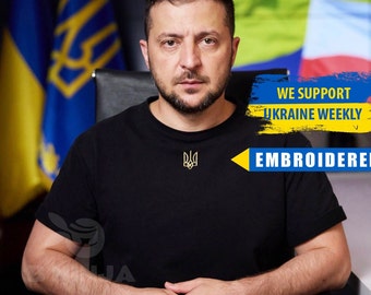 Zelensky shirt,zelensky embroidered shirt,Ukraine tshirt,zelensky tshirt,ukraine shirt,ukrainian shirt,ukrainian t shirt,support ukraine
