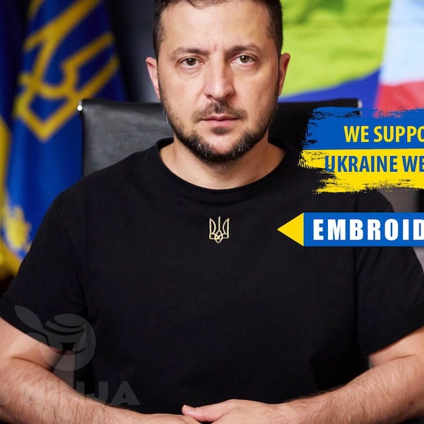 Zelensky shirt,zelensky embroidered shirt,Ukraine tshirt,zelensky tshirt,ukraine shirt,ukrainian shirt,ukrainian t shirt,support ukraine